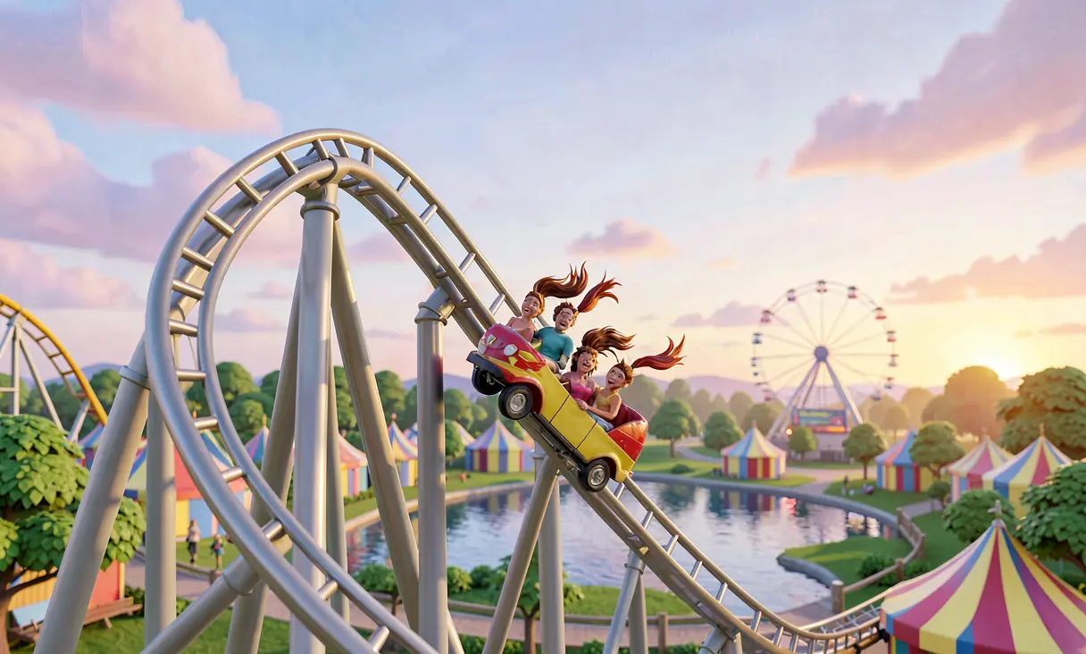 Steel Roller Coaster